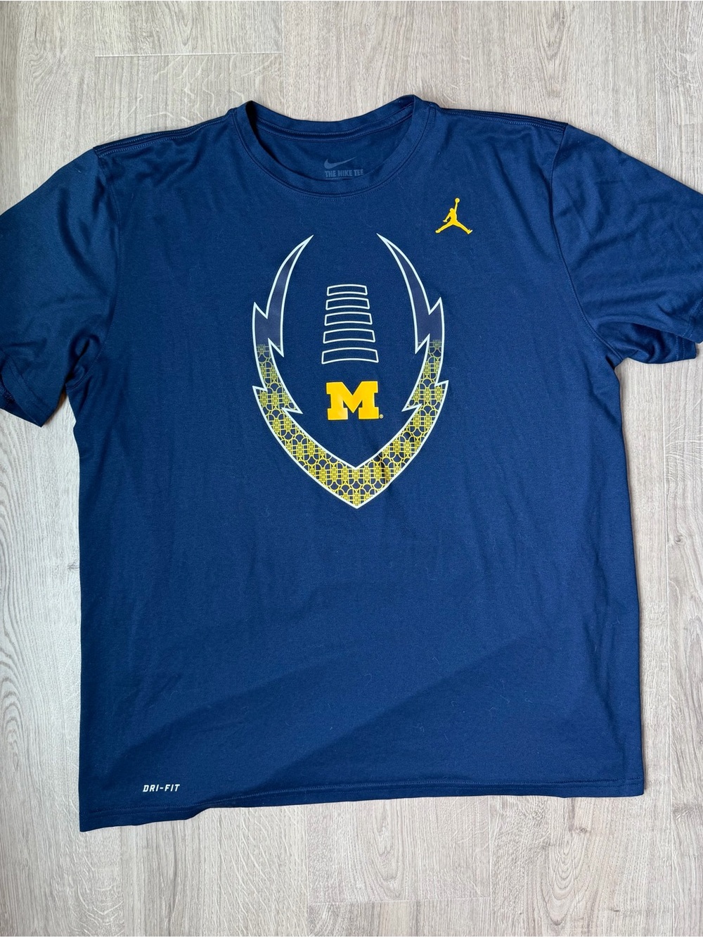 Jordan Michigan Wolverines Dri-FIT Graphic T-Shirt